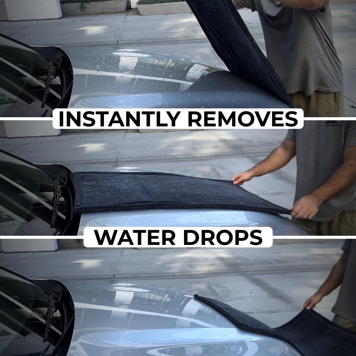 Multipurpose-Car Wash Towel 24'' X 35'' Super-thick Microfiber Towels for Cars Drying Extra Large Super Absorbent Cleaning Cloth Auto Detailing Ultra Soft Lint-Free TWISTED-LOOP DRYING TOWEL Streak-Free 1pc