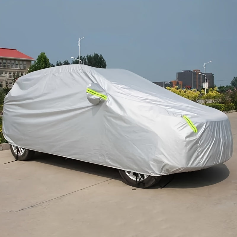 Protect Your Suv/Sedan from Sun, Rain, Snow, And UV Rays with This All-Purpose Outdoor Waterproof Car Cover!