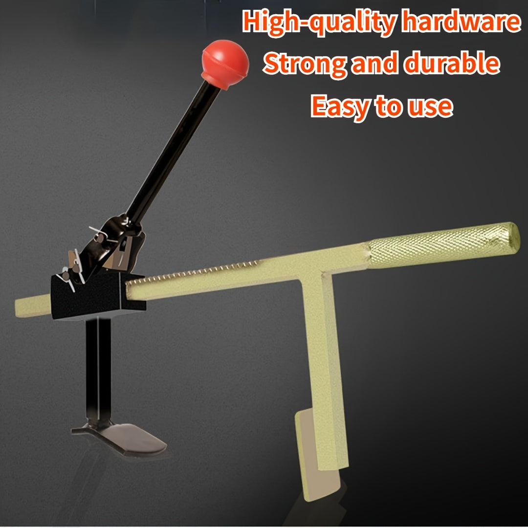 1pc Heavy-Duty Manual Tire Changing Tool - Durable High-Strength Steel, Multi-Purpose with Protection, Easy-to-Use for Tubeless Tires, Ideal for Efficient Tire Removal and Installation
