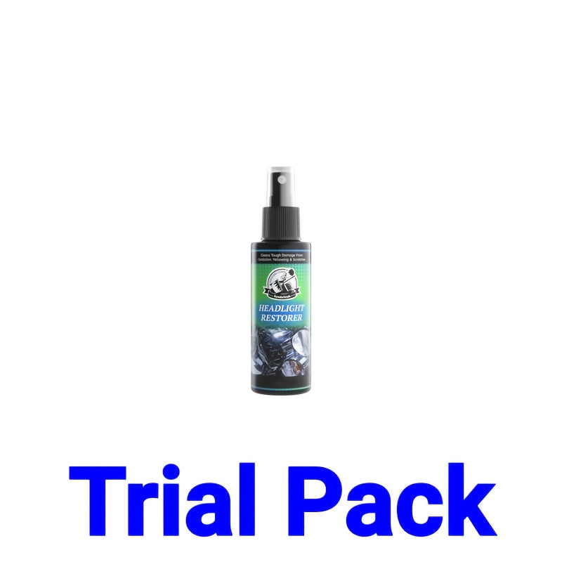 4.06oz Automotive Headlight Repair Kit - Quick Refurbishment Solution, No Polishing Required, Instantly Clear Cloudy Lenses, Enhances Visibility & Brightness, Easy-to-Use Restoration and Care Kit for Car Headlight Maintenance, Headlight Cleaner