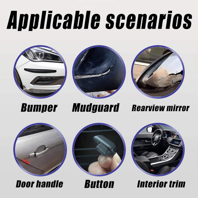 Car Interior Adhesive - Crack Repair Glue for Ceiling, Suitable for Car Dashboard, Door Handles, and Peeling Repair, Easy to Use, Perfect for Home and Car, Dashboard Fix, Quick Fix Solution, Strong Bonding, Enthusiasts