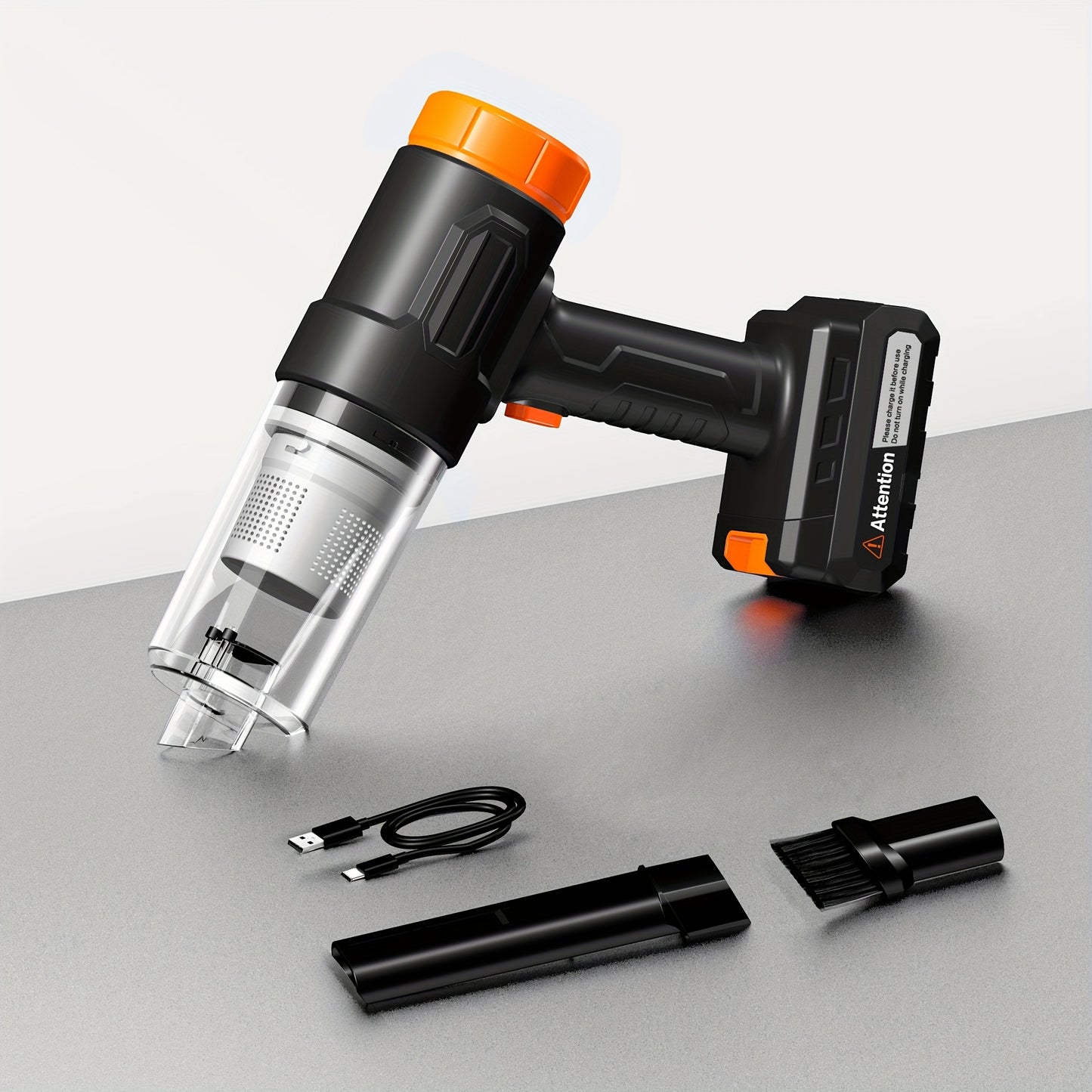 Car Vacuum Cleaner Suction Strong, Convenient Wireless Dust Collector, Car And Household Cleaning Supplies, Cool Automotive Supplies, Gap Vacuum, Suitable For Cars, RV, Kitchen, Floor, Home And Other Cleaning Equipment