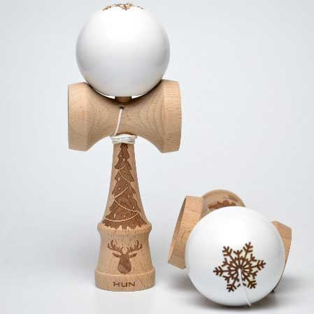 HUN K2 Kendama – Snowflake