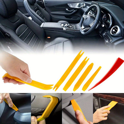 Car Repair Tool Kit, Stainless Steel Assorted, Wheel Pin Puller Dent Repair Tools Long Distance Hook Tool Pull Hook J-Hook, Essential Automotive Tools Sets, 18/23pcs