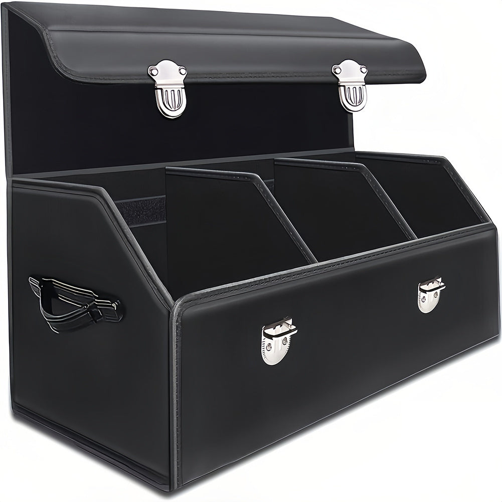 Versatile Car Trunk Organizer with a Spacious Design, Collapsible for Easy Storage, Perfect for Keeping Decorative Items And Practical Tools Neatly Arranged