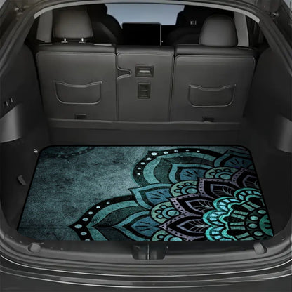 Various Patterns Car Trunk Mats, Non-slip and Durable Cargo Liner with Distinctive Designs, Waterproof Car Trunk Floor Mats To Protect The Vehicle Interior From Dirt, Spills and Scratches
