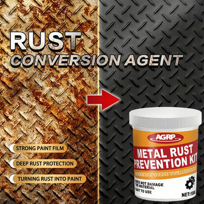Metal Rust Conversion Agent for Automotive Metal Surfaces. Suitable for Automotive Chassis, Frames, Door Frames, Wheel Hubs, and Other Metal Components. Provides Long-lasting Protection by Effectively Preventing Rust Formation and Creating a Stable