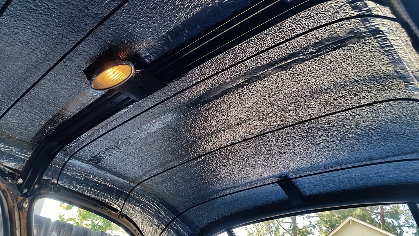 12Sheets 20" X 12" Car Sound Deadening Material Mat - 276MIL 19Sqft Auto Audio Deadener Foam, Sound Dampening And Heat Insulation for Truck, Vehicle, Car Hood, Ceiling, Engine Roof, Door, Trunk Lid, Trunk Room, Engines, Tailgate