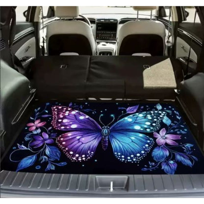 Various Patterns Car Trunk Mats, Non-slip and Durable Cargo Liner with Distinctive Designs, Waterproof Car Trunk Floor Mats To Protect The Vehicle Interior From Dirt, Spills and Scratches