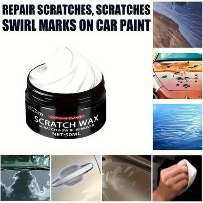 Car Scratch Quick Repair Kit - Protects All Paint Colors, Removes Paint Scratches, And Restores Smooth Surfaces. A Must-Have for Car Detailing | Smooth Surface | Protective Wax