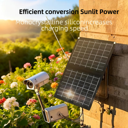 30W Portable Solar Charging Panel, 2-in-1 Folding Design, with USB Charging Port, High Efficiency, Plug-and-Play Solar Panel for Phones, Tablets & Action Cameras, Lightweight Outdoor Emergency Power Supply for Camping, Travel, RVs & Boats