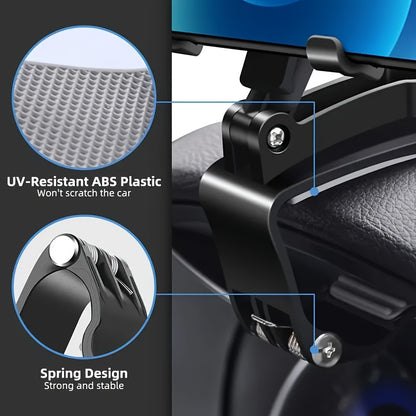 Multifunctional Mobile Phone Holder, Car Holder, Stable, 360-Degree Rotating, Suitable for Various Types of Mobile Phone Holders