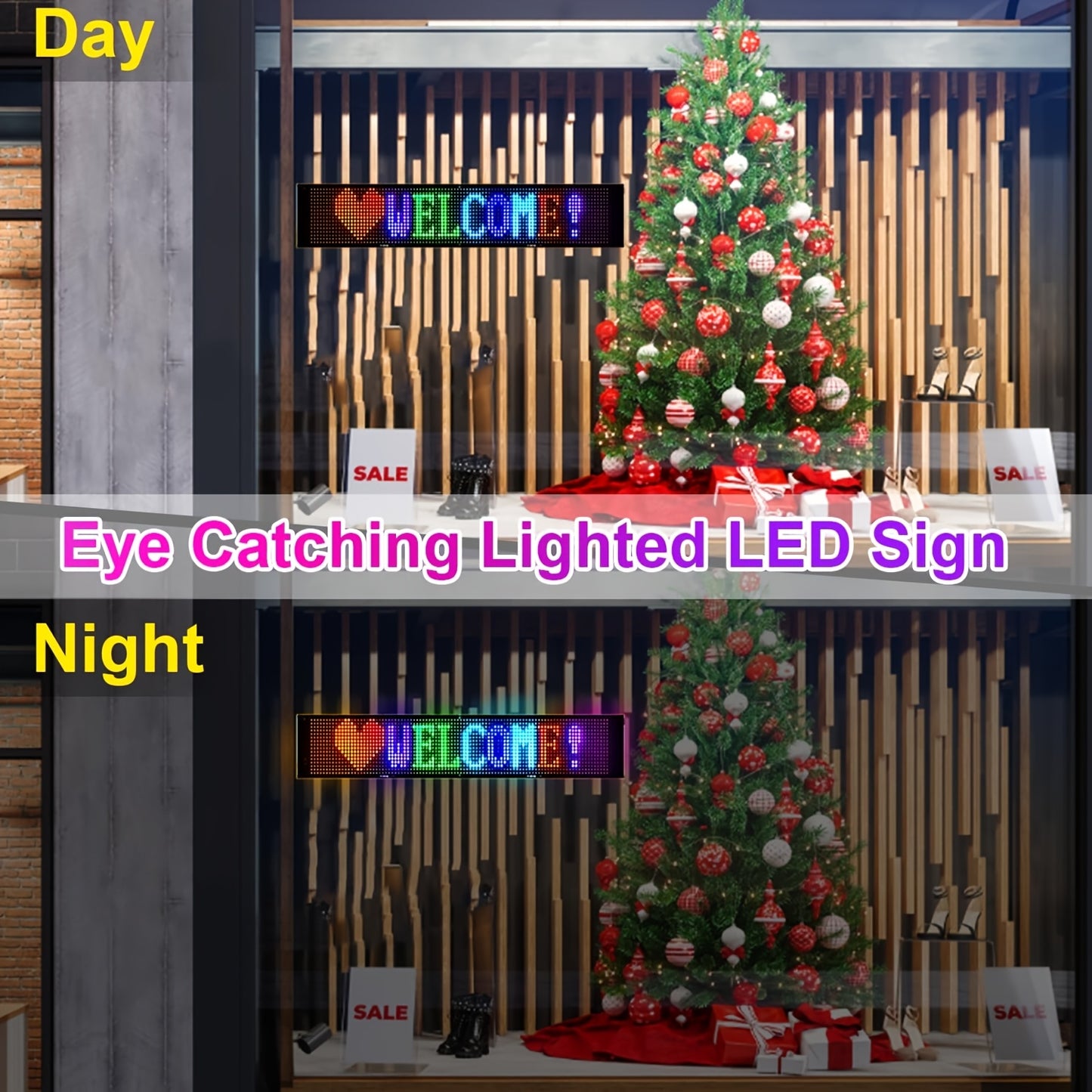 LED Devil Eye Lights for Car, Programmable Led Sign, Flexible LED Matrix Pixel Panel, USB Power Supply, Pre-Made Animation And Text Led Car Sign, APP& Remote Control, LED Sign for Car, Halloween, Christmas, New Year, And Birthday Decorations