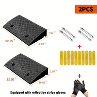 2PCS-Black-1.97 inches tall