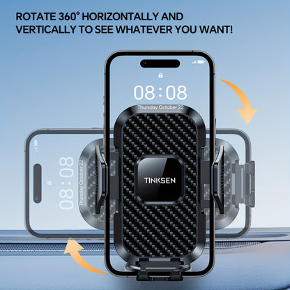 Upgraded Truck Magnetic Mobile Phone Stand - Adjustable Arm with Ergonomic Grip, Strong Suction Cup And Elliptical Design, Compatible with iPhone, Samsung, Android Smartphones, General Motors, Fashion Accessories, Texture Anti Slip Pad
