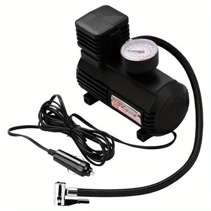 Heavy Duty 12V Portable 250PSI Car Tyre Auto Tire Inflator Pump Air Compressor