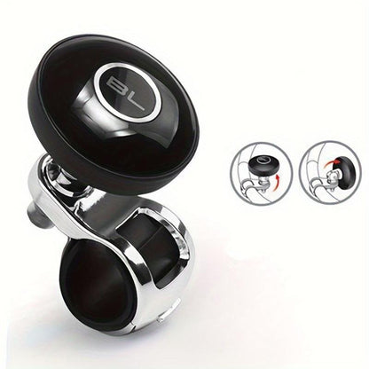 1/2pcs High-End Carbon Fiber Steering Wheel Knobs Are Universal, Enhancing Driving Comfort And Made of Durable PC Material