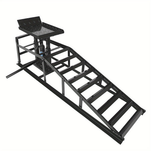 Hydraulic  Ramps 11000lbs 5T Low Profile  Lift Service Ramps Truck Trailer Garage, Height Hydraulic Vehicle Ramps(1 Pack/ 2 Pack)
