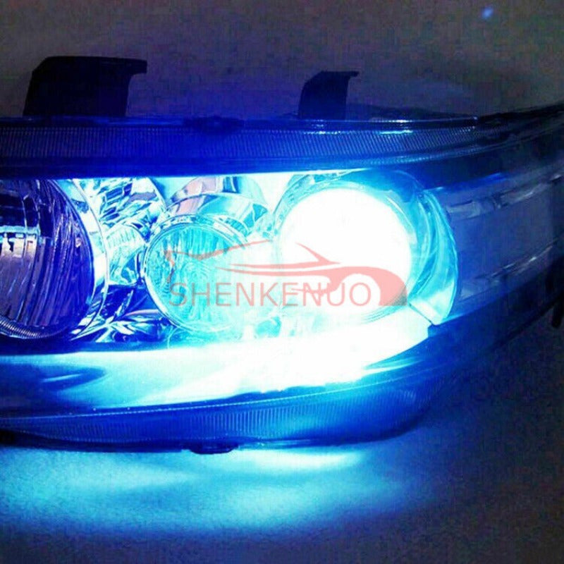 4pcs For 2004-2014 for ford F-150 Ice Blue/ White LED Headlight Bulbs High/Low Beam + Fog Light Bulbs Combo, Super Bright Plug And Play Easy To Install, Without Battery
