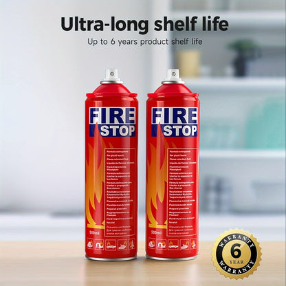 [Portable Fire Extinguisher] 2pcs/4pcs Fire Extinguisher For Home, Car, Kitchen, Boat - Portable Formula Fire Stop Small - 4-in-1 With Mounting Bracket