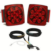 Trailer Lights w/ Protctive Trailer Wire