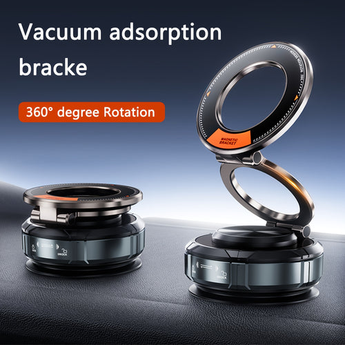Magnetic Car Phone Holder [78+LBS Strongest Suction And 2400gf Strongest Magnetic Force] 360° Adjustable Car Phone Holder, Car Phone Holder for I Phone 16 Pro Max 15 14 13 12 Plus (Aluminum Alloy)