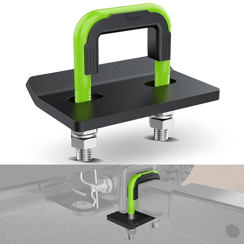 1pc/2pcs 2 Inch Trailer Hitches Hitch Mount Anti Rattle Heavy Duty Steel with Rubber Anti-Rust Triple Protective Matte Trailer Hitch Tightener Hitch Tightener Anti Rattle Stabilizer Black Red Green Blue