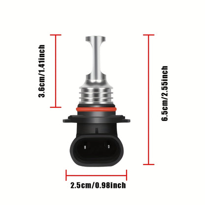 9005+9006 / 9012+H11 LED Headlight Bulbs High Low Beam Bulbs Combo Super Bright White, Pack of 4, Chip New Upgraded Design LED Plug-N-Play Bulbs, up to 50000 Hours, 9005+9006, 9012+H11
