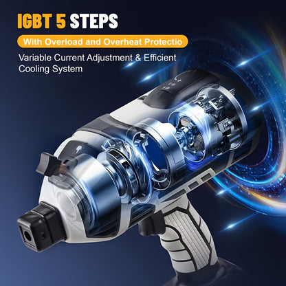 Portable Welder, 110V Handheld Welder with IGBT Inverter, 6-Level Adjustable Current, Portable Arc Welding Torch