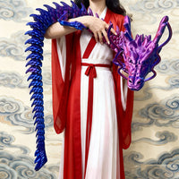 Blue Purple Dragon