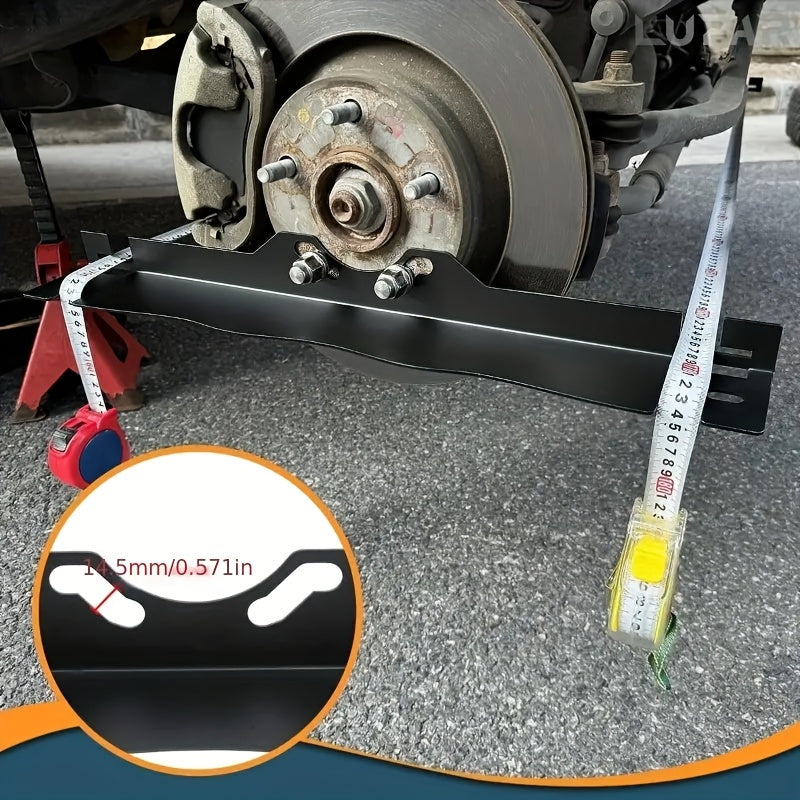 2pcs Iron Wheel Alignment Tool Set for Precise Balancing And Positioning