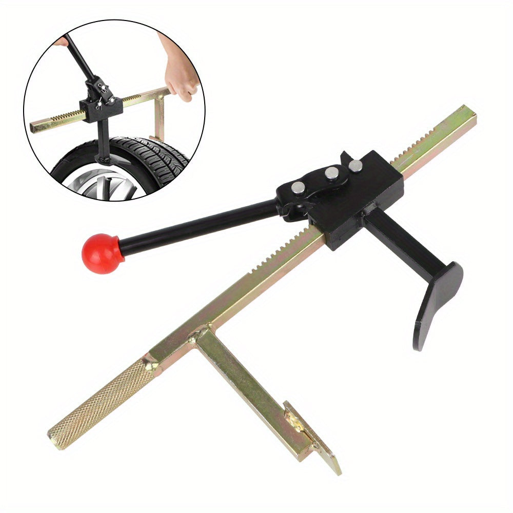 1pc High-Performance Bead Breaker Tool - Heavy-Duty Manual Tire Changer, Durable Steel Construction, Versatile Tire Service Equipment with Guard
