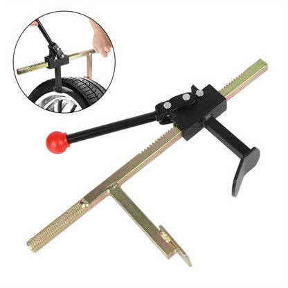 1pc High-Performance Bead Breaker Tool - Heavy-Duty Manual Tire Changer, Durable Steel Construction, Versatile Tire Service Equipment with Guard