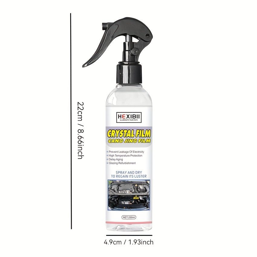 Engine Bay Cleaner Engine Shine Protector Detailer Decontamination Deep Degreasing Compartment Heavy Oil Dust Car Cleaning Tool