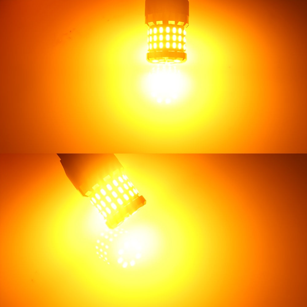 2pcs 3157 3156 3057 4114 4157 P27/7W for Brake Light Bulbs Stop Tail Parking Lights Bulbs Reverse Lights Bulbs Backup Bulbs Turn Signal Bulbs DRL Light Bulbs White Red Amber Yellow Super Bright