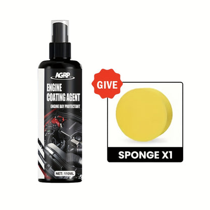 Engine Compartment Repair And Protection Spray: High-Gloss Protective Agent-To Improve The Brightness of The Plastic, Heat And UV Resistance, Long-Lasting Protective Coating