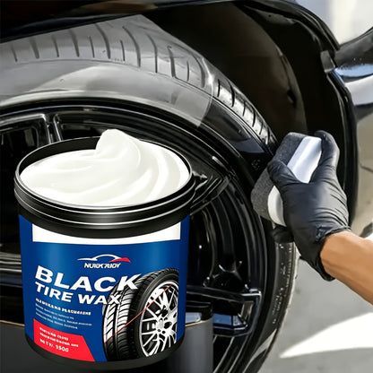 Heavy-Duty Multi-Purpose Plastic & Rubber Repair Paste Suitable for Cars, Tires, Wheel Hub Refurbishment - DIY Anti-Crack & Anti-Aging Protectant, Tire Shine Gel, Restorer for Auto Interior, Furniture Repair, Formula