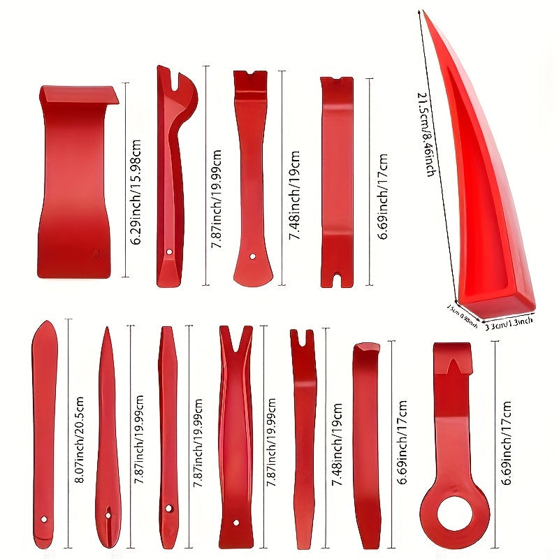 BESPER Car Door Tool Kit Inflatable Air Pump Auto Window Door Open Fixing Gripper Tools Long Reach Kits with Carrying Bag