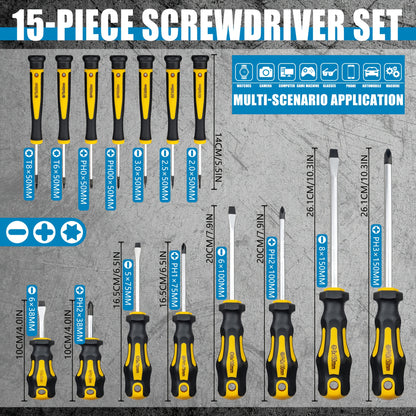 [Precision Screwdriver Set] 43/83/88Pcs Chrome Vanadium Steel Magnetic Screwdrivers Set, Slotted Hex Torx Bits Precision Screwdriver Rod Set, Professional, Durable, Durable Storage Case, Precision Screwdriver Set For Tools For Men