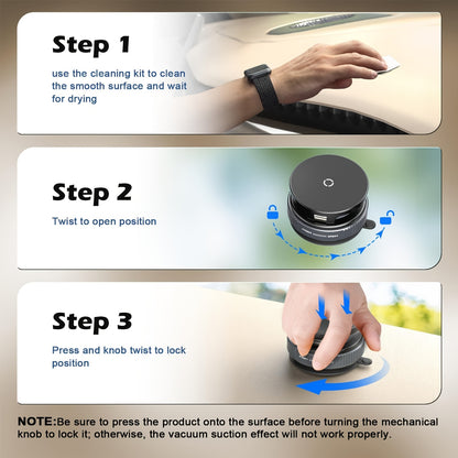 Wireless Car Charger, 15W Magnetic Fast-charging Car Phone Holder, The Suction Cup Is Stable And Won't Fall Off, Can Be Adjusted 360 Degrees, Car Phone Holder