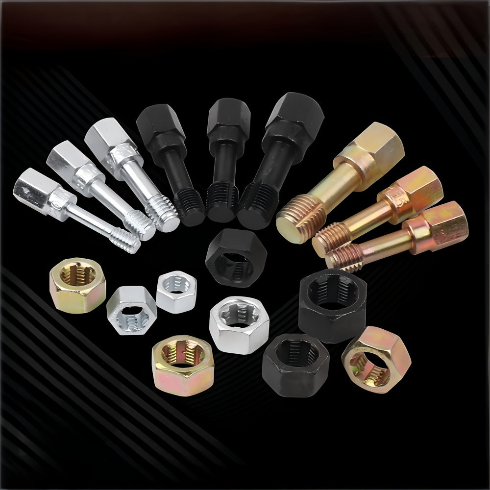 HORUSDY 48pcs Thread Chaser Set for UNF, UNC, And Metric Threads, Rethreading And Repair Kit