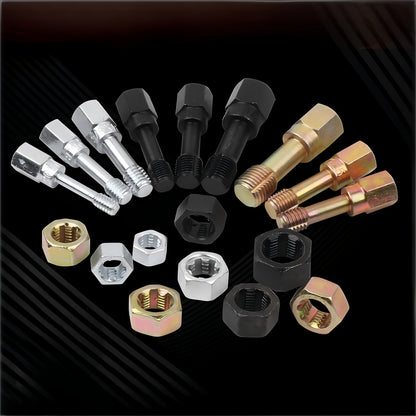 HORUSDY 48pcs Thread Chaser Set for UNF, UNC, And Metric Threads, Rethreading And Repair Kit