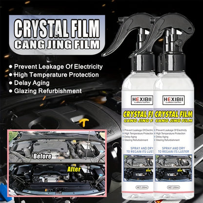 Engine Bay Cleaner Engine Shine Protector Detailer Decontamination Deep Degreasing Compartment Heavy Oil Dust Car Cleaning Tool