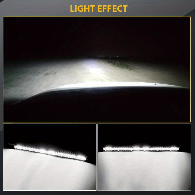 22inch 10inch LED Work Light Bar + 4inch LED Light Bar for Car Truck Offroad 4x4 Jeep SUV UTV ATV Tractor Off Road, No Battery Required