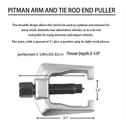 5pcs Front End Service Kit Pitman Arm Puller Ball Joint Tie Rod Removal Tool Kit