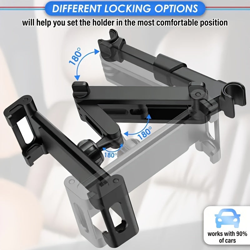 Tablet Holder And Phone Holder for Car Rear Headrests