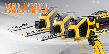 Portable Welder, 110V Handheld Welder with IGBT Inverter, 6-Level Adjustable Current, Portable Arc Welding Torch