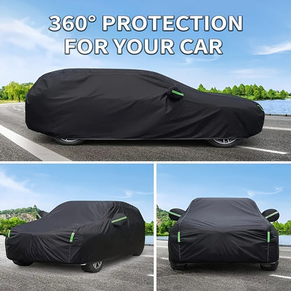 Protect Your Suv/Sedan from The Sun, Rain, Snow And UV Rays with This All-Purpose Outdoor Waterproof Car Cover!