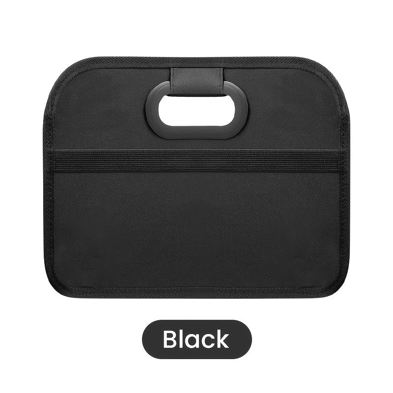 Portable, Durable, Foldable Car Storage Box with Handle - Suitable for All Cars, SUVs, and Minivans
