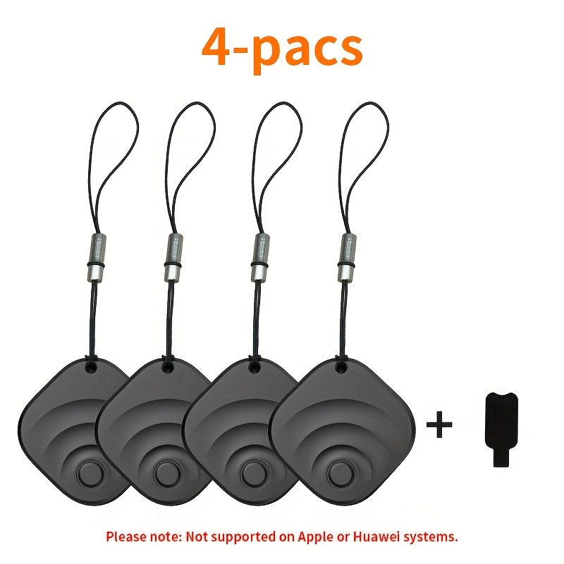 GPS Tracker, Portable Real-Time GPS Tracking Device, Global Coverage Location Tracker, Suitable for Cats and Dogs, Keys, Wallets, Etc., Eliminate the Habit of Forgetting Things and Make Your Travel Easier, Only Applicable to IOS Devices